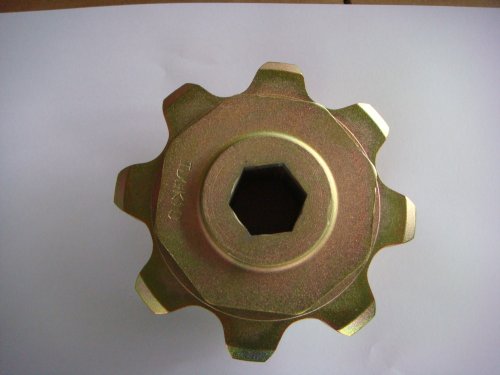 Corn harvester sprocket